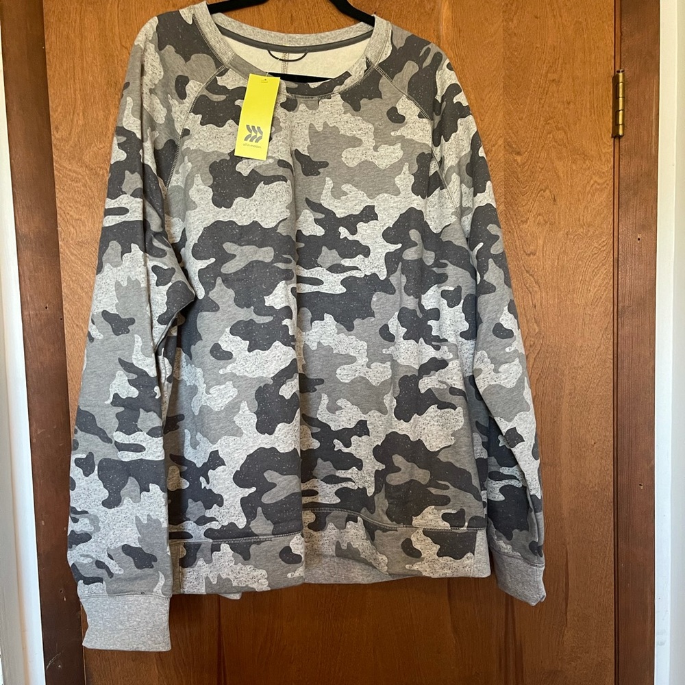 All In Motion camo sweatshirt